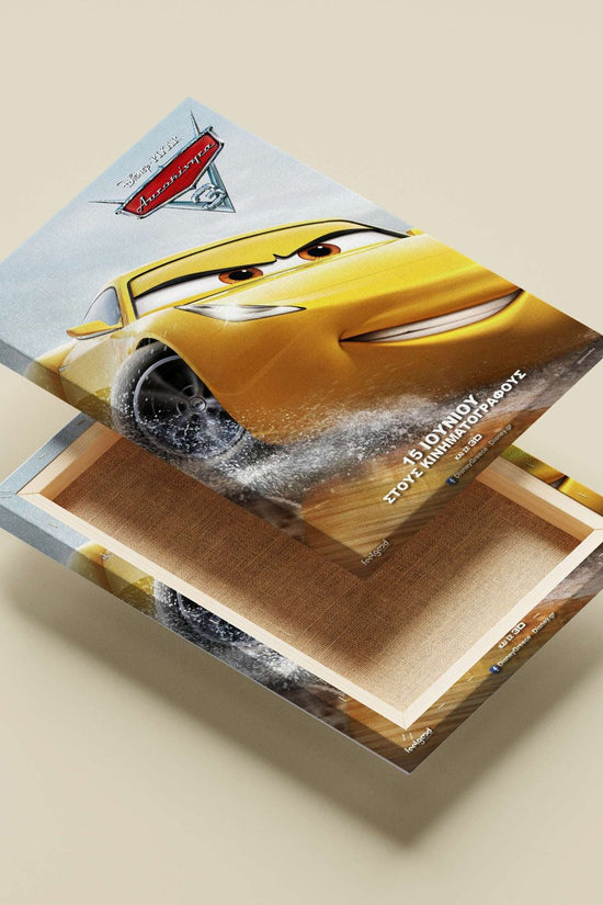 Lightning McQueen (from Disney Pixar's Cars 3 franchise) Lightning Mcqueen - Radiant Speedster Poster