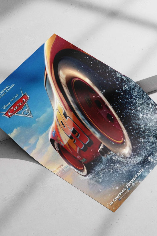 Lightning McQueen from Disney Pixar's Cars 3 Lightning Mcqueen - Racing Legend Poster