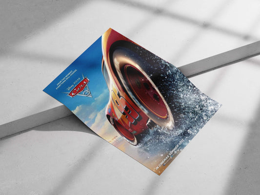 Lightning McQueen from Disney Pixar's Cars 3 Lightning Mcqueen - Racing Legend Poster