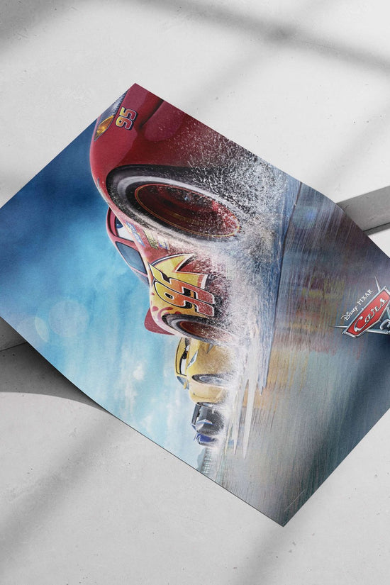 Lightning McQueen from Cars 3 Lightning Mcqueen - Racing Spirit Poster