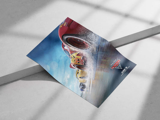 Lightning McQueen from Cars 3 Lightning Mcqueen - Racing Spirit Poster
