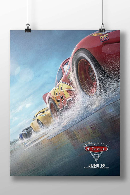 Lightning McQueen from Cars 3 Lightning Mcqueen - Racing Spirit Poster
