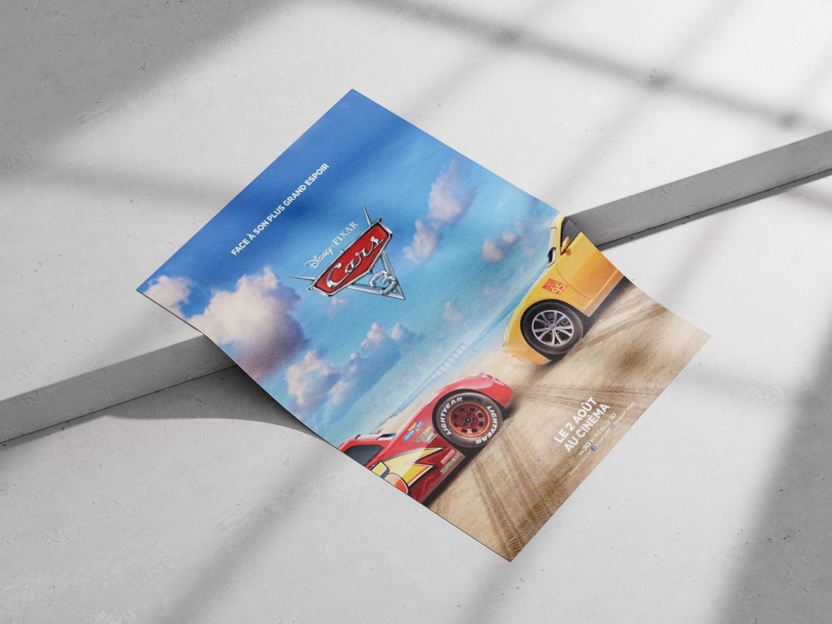 Lightning McQueen and Francesco Bernoulli (car models) from Disney Pixar Cars franchise Lightning Mcqueen -