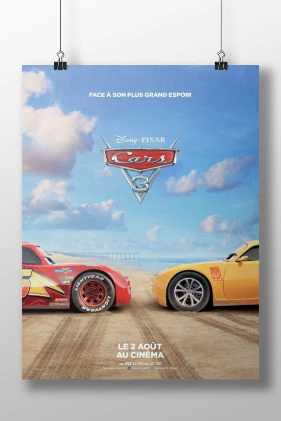 Lightning McQueen and Francesco Bernoulli (car models) from Disney Pixar Cars franchise Lightning Mcqueen -