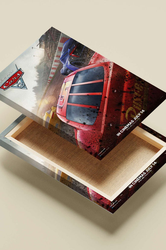 Cars 3 (Disney Pixar's animated film franchise) Lightning Mcqueen - Turbocharged Icon Poster
