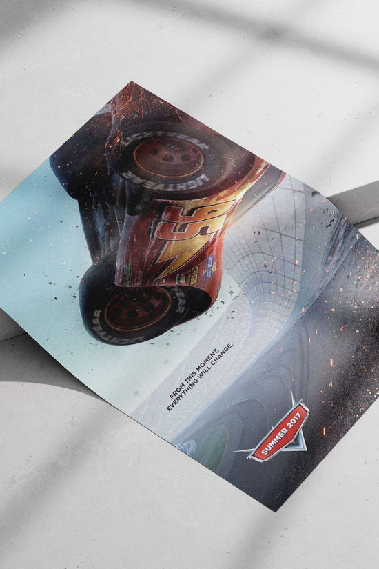 Lightning McQueen from the Cars 3 franchise (Disney/Pixar). Lightning Mcqueen - Speedy Icon Poster