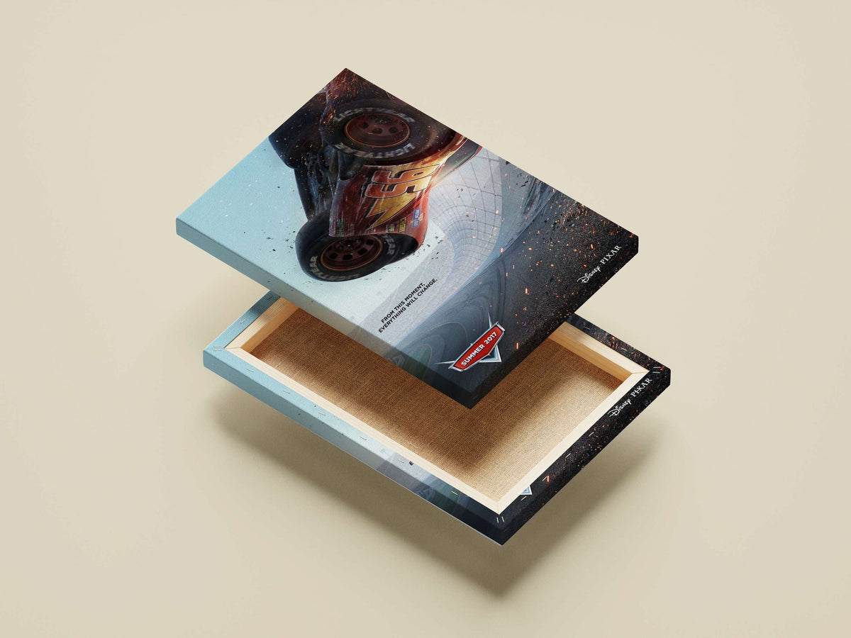 Lightning McQueen from the Cars 3 franchise (Disney/Pixar). Lightning Mcqueen - Speedy Icon Poster