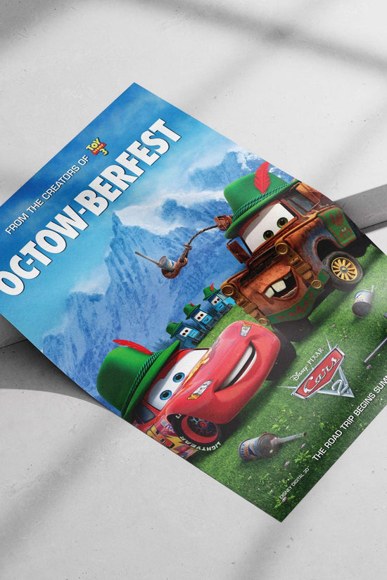 Cars 2 (Disney/Pixar franchise) Lightning Mcqueen - Speedy Icon Poster