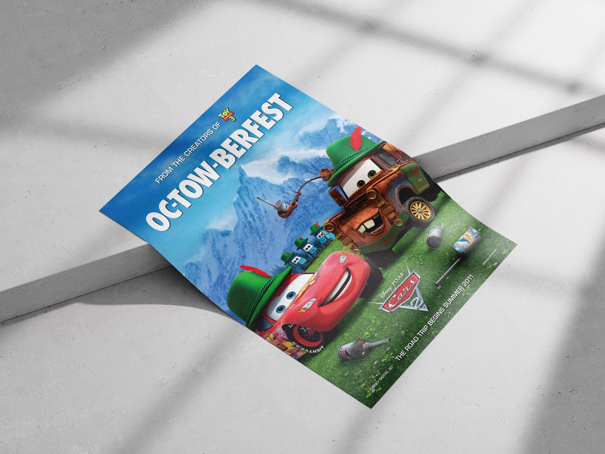 Cars 2 (Disney/Pixar franchise) Lightning Mcqueen - Speedy Icon Poster