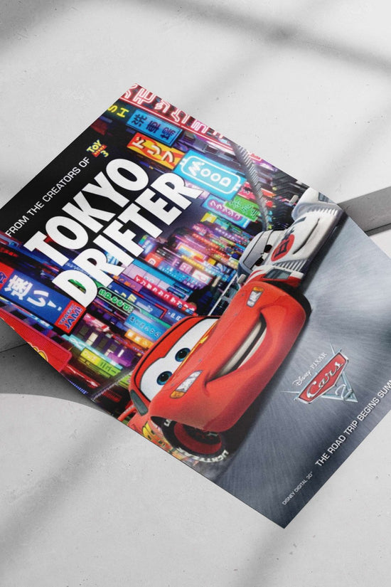Cars 2 (Disney/Pixar) Lightning Mcqueen - Turbocharged Pop Art Poster