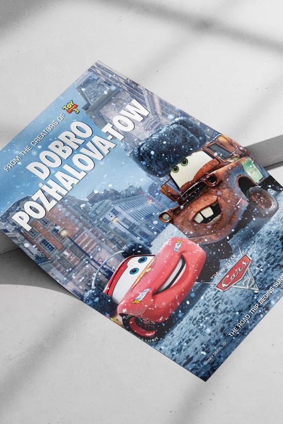 Lightning McQueen and Mater from Disney Pixar's Cars franchise (Cars 2) Lightning Mcqueen - Radiant