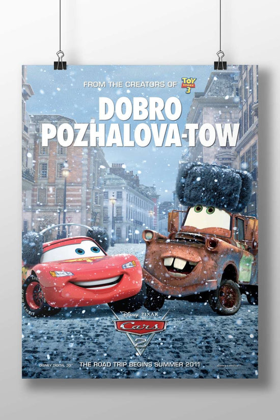 Lightning McQueen and Mater from Disney Pixar's Cars franchise (Cars 2) Lightning Mcqueen - Radiant