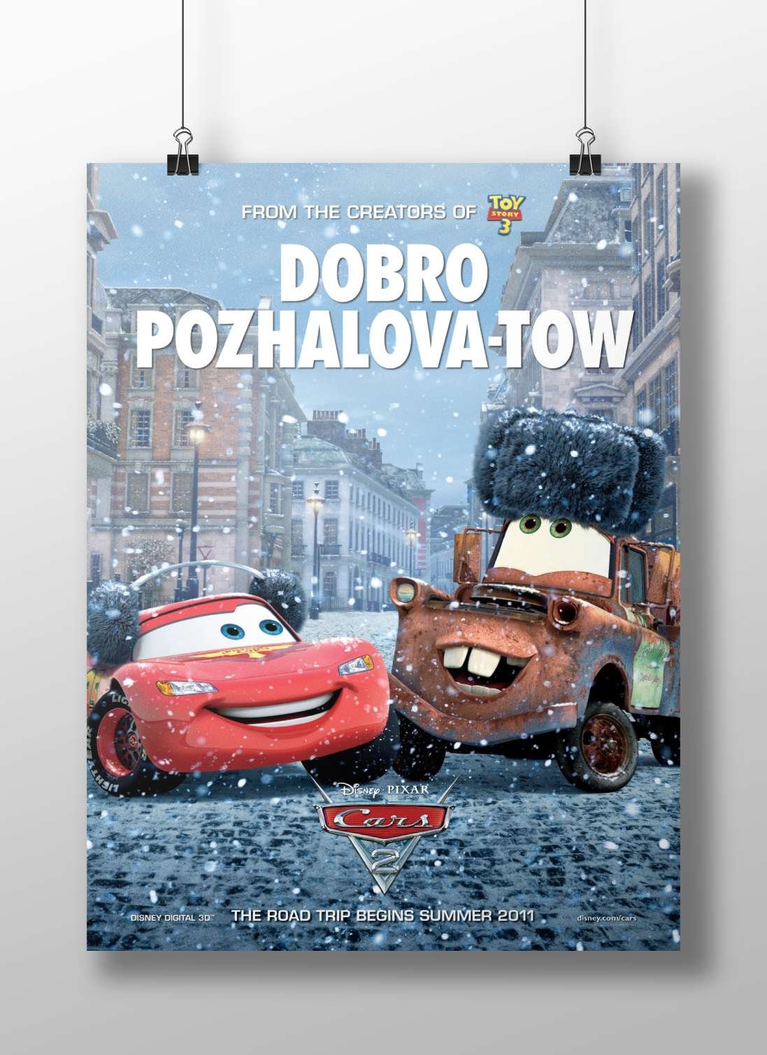 Lightning McQueen and Mater from Disney Pixar's Cars franchise (Cars 2) Lightning Mcqueen - Radiant