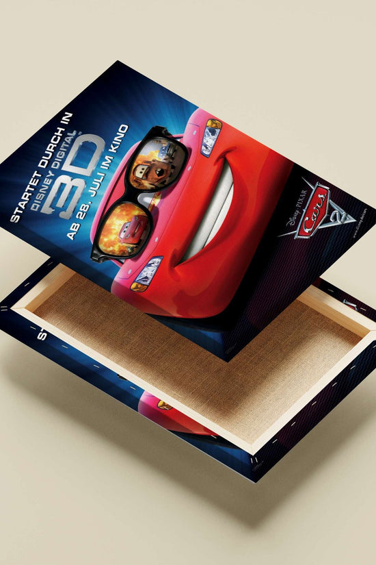 Lightning McQueen from Disney-Pixar's Cars franchise Lightning Mcqueen - Radiant Red Poster