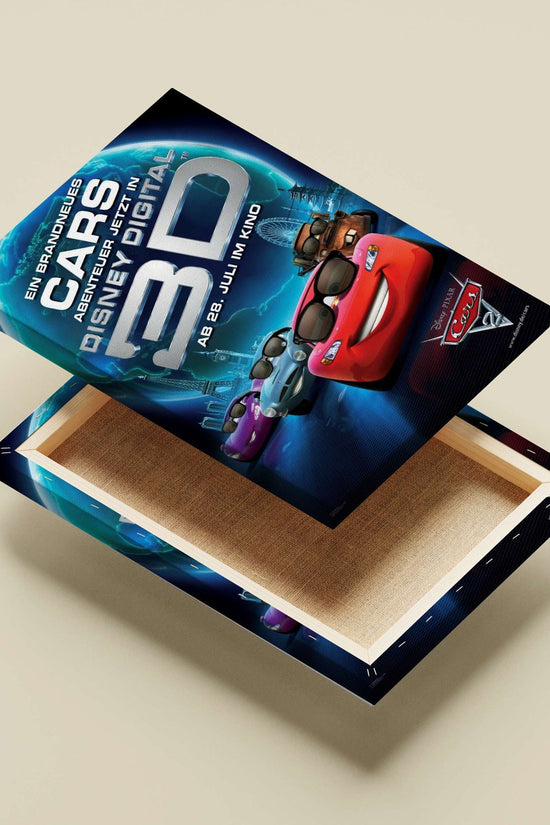 Disney Pixar's Cars franchise (specifically characters from Cars 2 like Lightning McQueen and Mater) Lightning