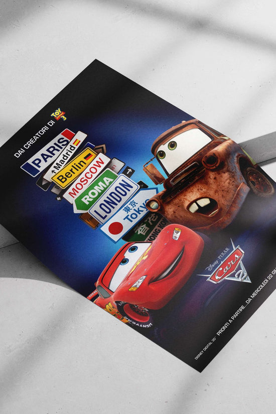 Lightning McQueen and Mater from Disney Pixar's Cars 2. Lightning Mcqueen & Mater - Cars