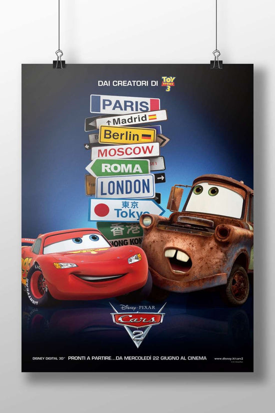 Lightning McQueen and Mater from Disney Pixar's Cars 2. Lightning Mcqueen & Mater - Cars