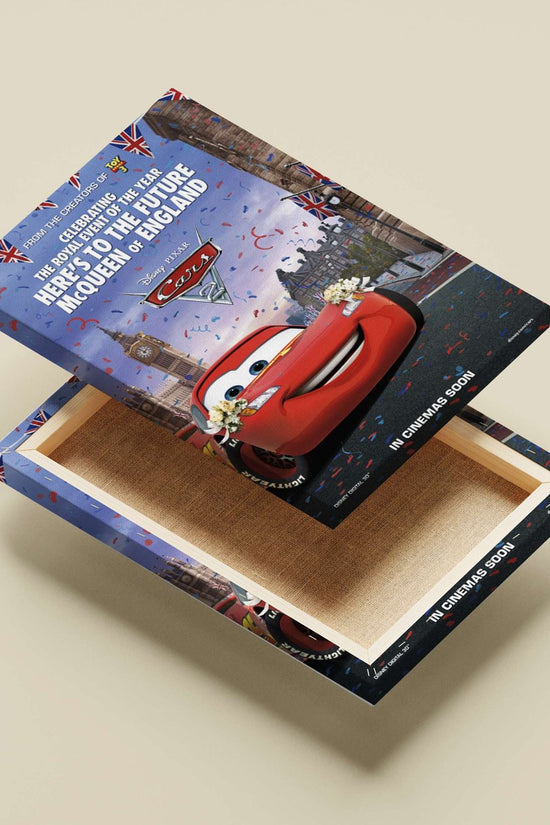 Lightning McQueen, from Disney Pixar's Cars franchise (Cars 2) Lightning Mcqueen - Turbocharged Hero Poster