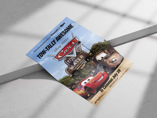 Disney Pixar's *Cars* movie franchise, specifically the animated film "Cars". Lightning Mcqueen - Racing Icon