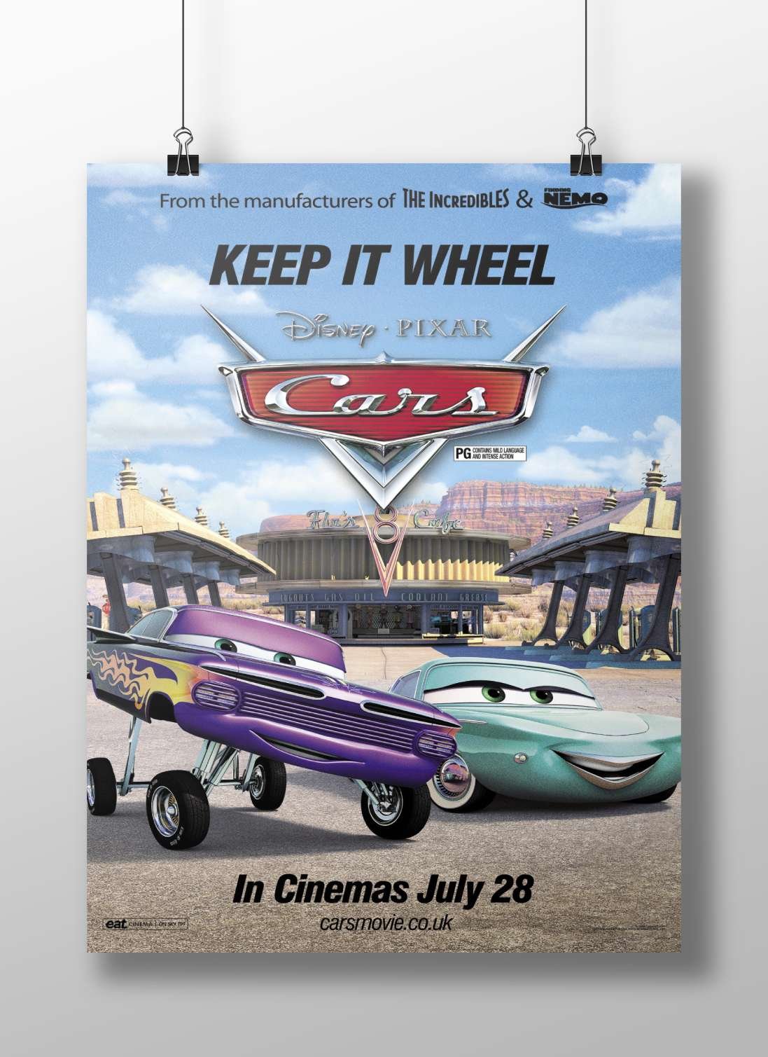 Disney·Pixar Cars franchise Lightning Mcqueen - Speedy Icon Poster