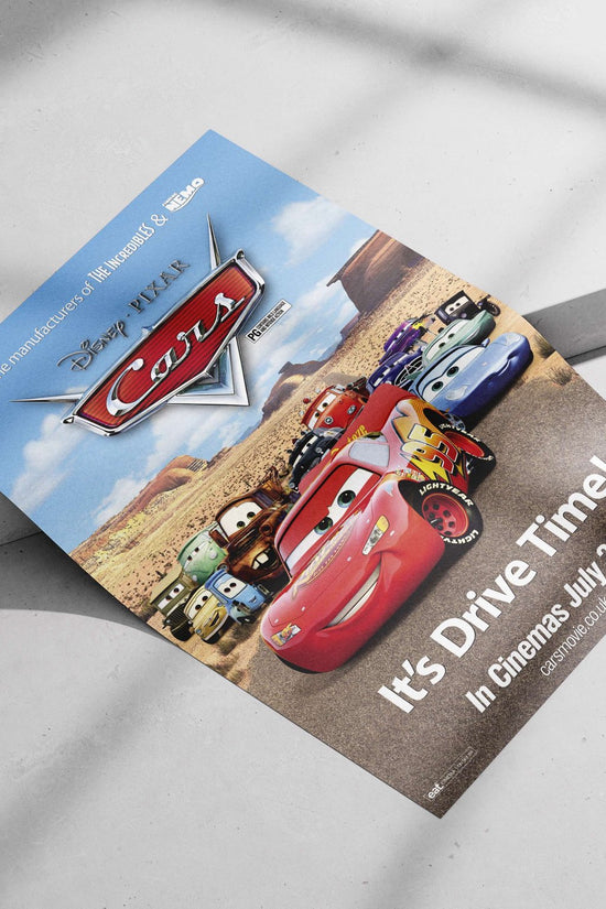 Disney Pixar's Cars Lightning Mcqueen - Speed Icon Poster