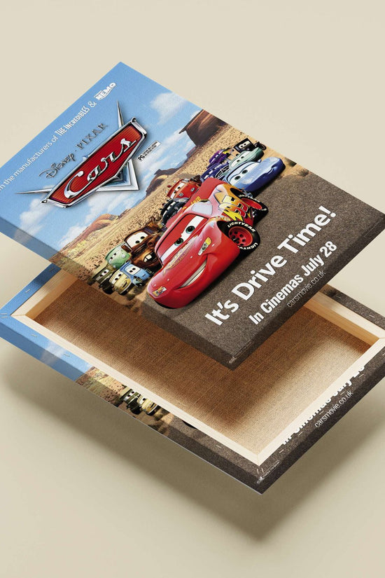 Disney Pixar's Cars Lightning Mcqueen - Speed Icon Poster