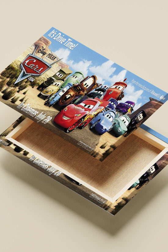Disney·Pixar's Cars franchise (2006 film "Cars") Lightning Mcqueen - Racing Icon Poster