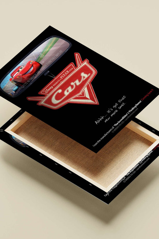 Cars (Disney/Pixar animated film franchise) Lightning Mcqueen - Racing Icon Poster