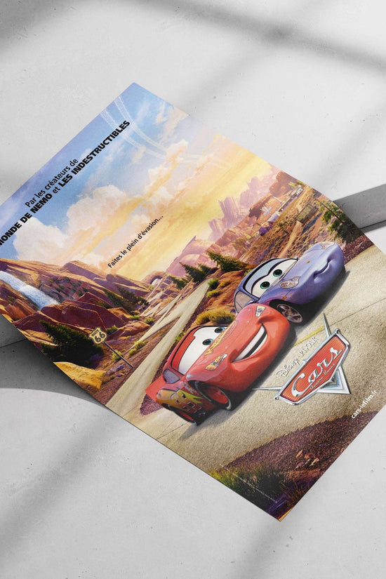 Lightning McQueen and Sally, characters from Disney Pixar's "Cars" franchise Lightning Mcqueen & Sally -