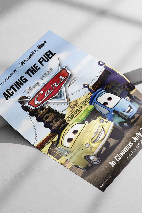 Disney Pixar's Cars franchise Lightning Mcqueen - Speedy Icon Poster