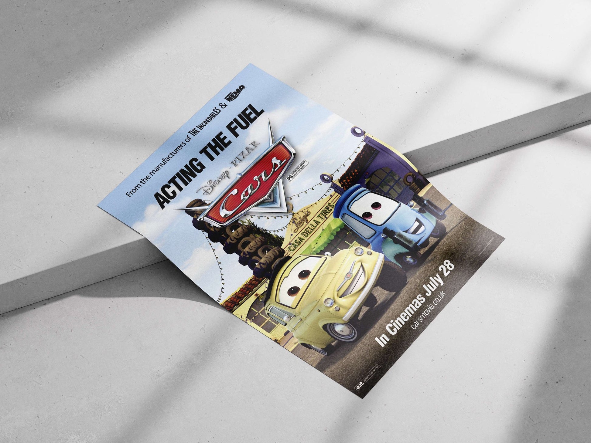Disney Pixar's Cars franchise Lightning Mcqueen - Speedy Icon Poster