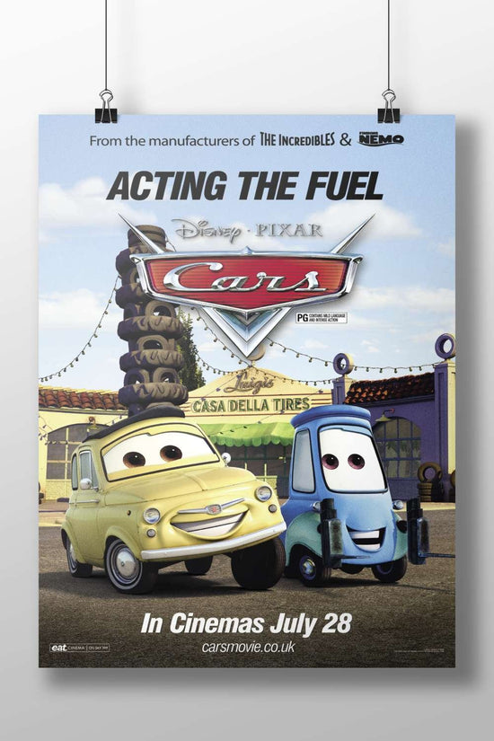 Disney Pixar's Cars franchise Lightning Mcqueen - Speedy Icon Poster