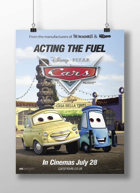 Disney Pixar's Cars franchise Lightning Mcqueen - Speedy Icon Poster