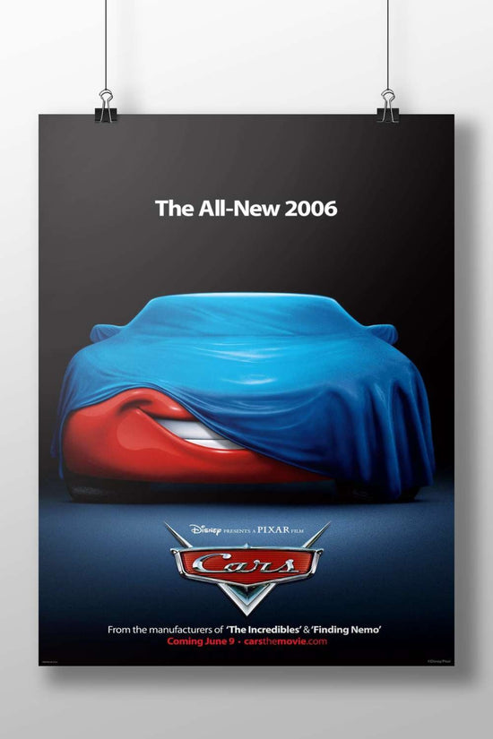 The animated film "Cars" (2006) by Disney and Pixar. Lightning Mcqueen - Iconic Racing Star