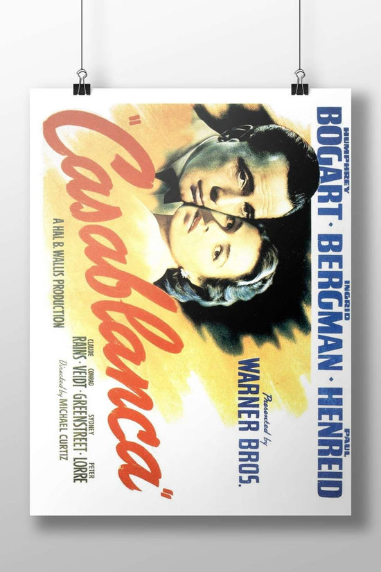 Casablanca (1942 film starring Humphrey Bogart, Ingrid Bergman, Paul Henreid) Rick Blaine'S Bar - Classic