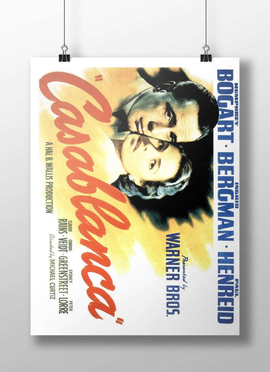 Casablanca (1942 film starring Humphrey Bogart, Ingrid Bergman, Paul Henreid) Rick Blaine'S Bar - Classic