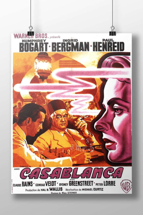 Casablanca (film) Rick Blaine - Casablanca Icon Poster