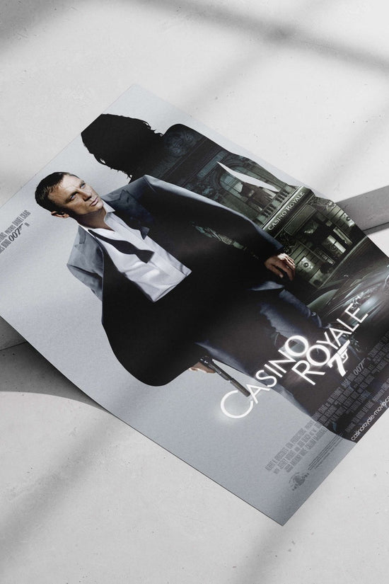 Daniel Craig as James Bond in the 2006 film "Casino Royale" (007 franchise) Daniel Craig
