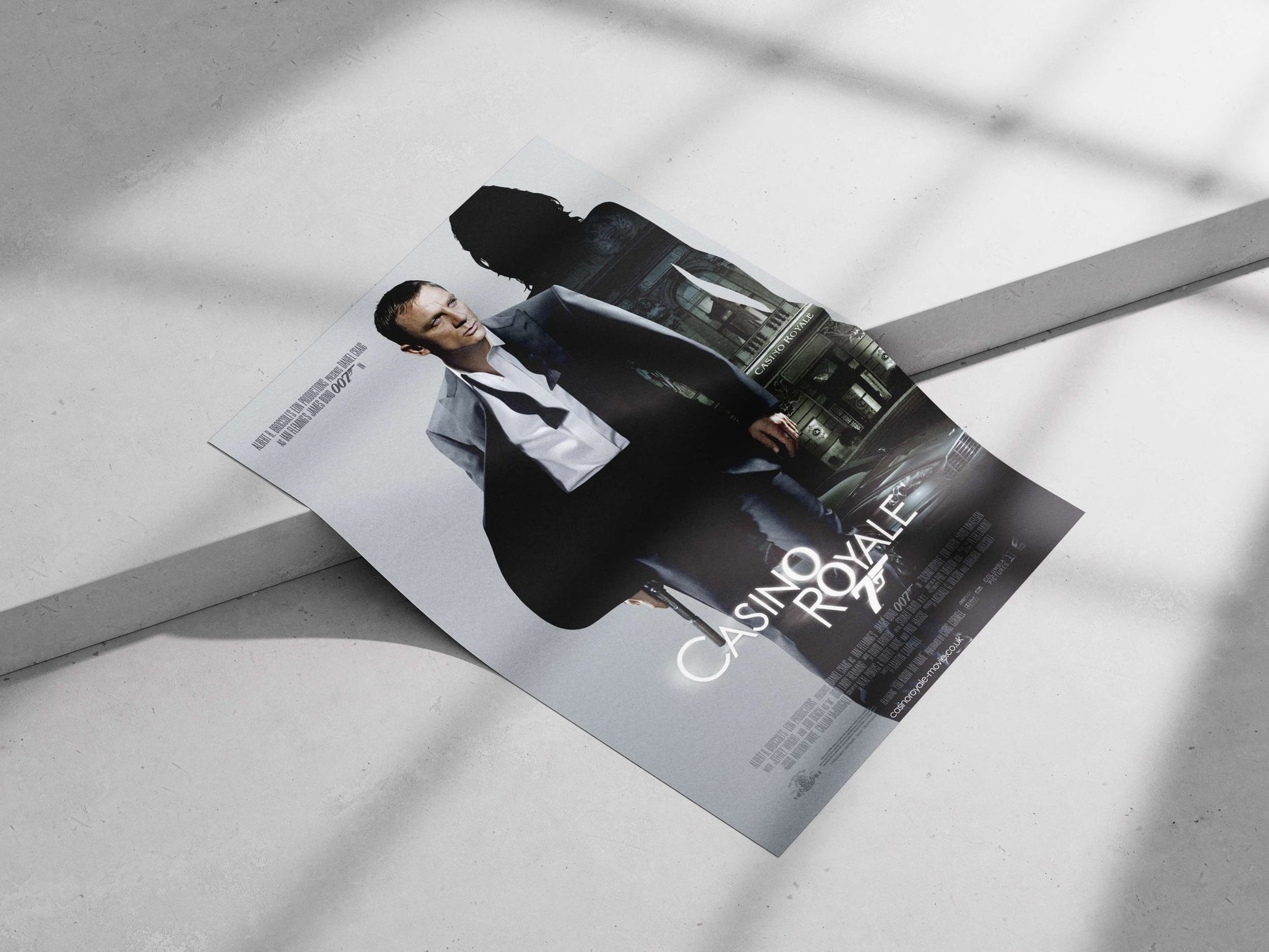 Daniel Craig as James Bond in the 2006 film "Casino Royale" (007 franchise) Daniel Craig