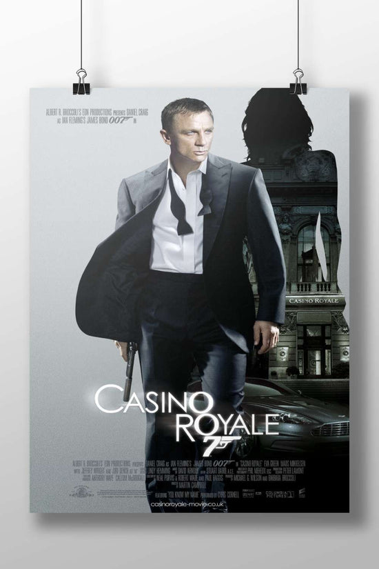 Daniel Craig as James Bond in the 2006 film "Casino Royale" (007 franchise) Daniel Craig