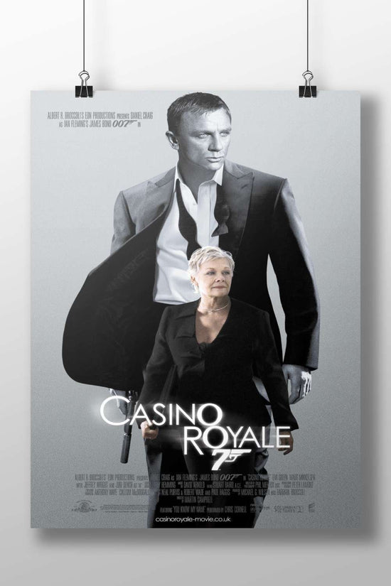 Daniel Craig as James Bond in "Casino Royale" (2006) from the James Bond 007 franchise