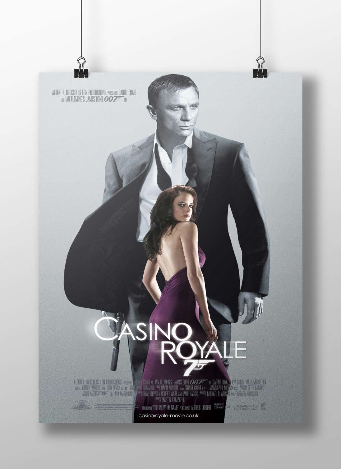 Casino Royale (2006), James Bond 007 franchise (confirmed by "casinroyale-movie.co.uk" from Tesseract OCR). Casino Royale