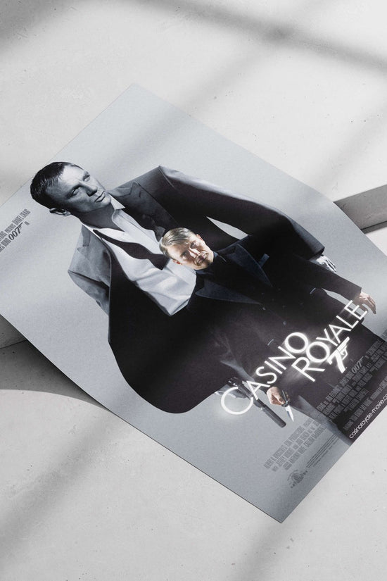 Daniel Craig as James Bond in Casino Royale Daniel Craig - Casino Royale Poster