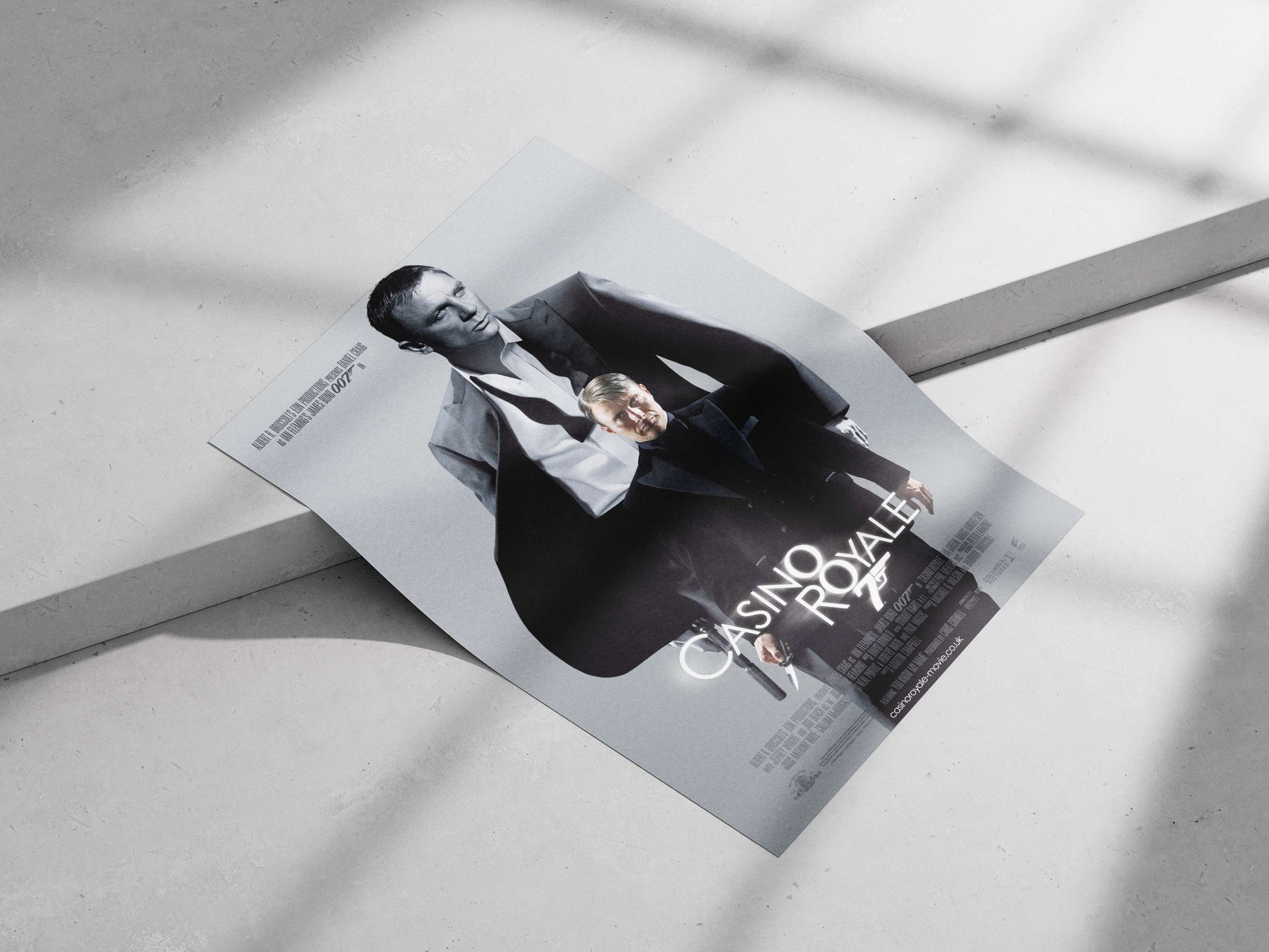 Daniel Craig as James Bond in Casino Royale Daniel Craig - Casino Royale Poster