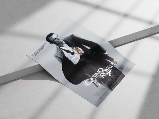 Daniel Craig as James Bond in Casino Royale Daniel Craig - Casino Royale Poster