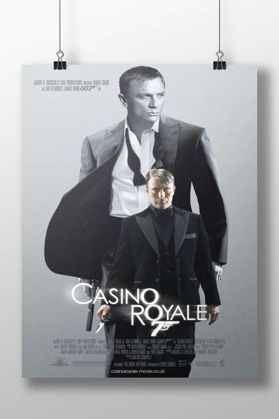 Daniel Craig as James Bond in Casino Royale Daniel Craig - Casino Royale Poster