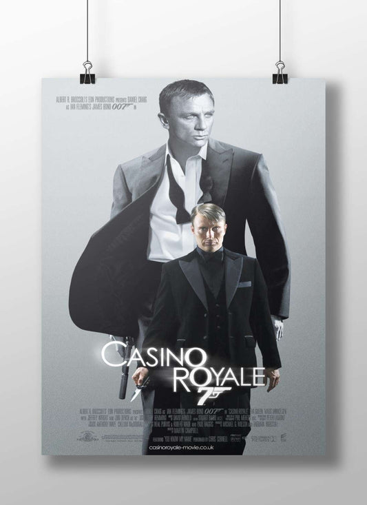 Daniel Craig as James Bond in Casino Royale Daniel Craig - Casino Royale Poster