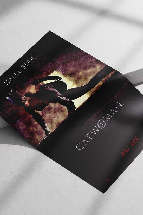 Catwoman (2004 film adaptation of DC Comics character) Catwoman Noir Elegance Poster