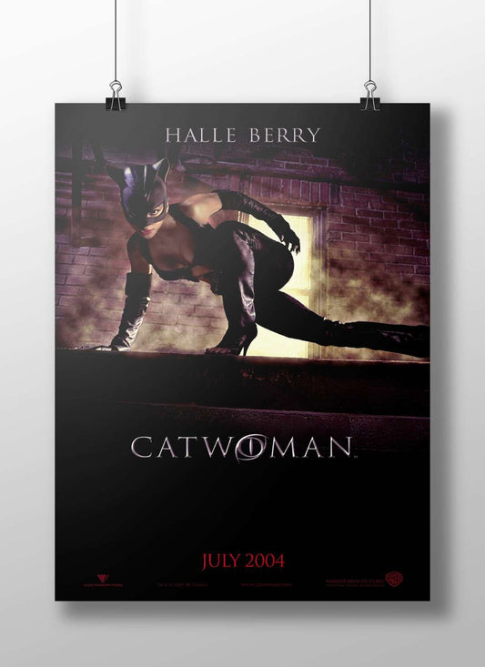 Catwoman (2004 film adaptation of DC Comics character) Catwoman Noir Elegance Poster