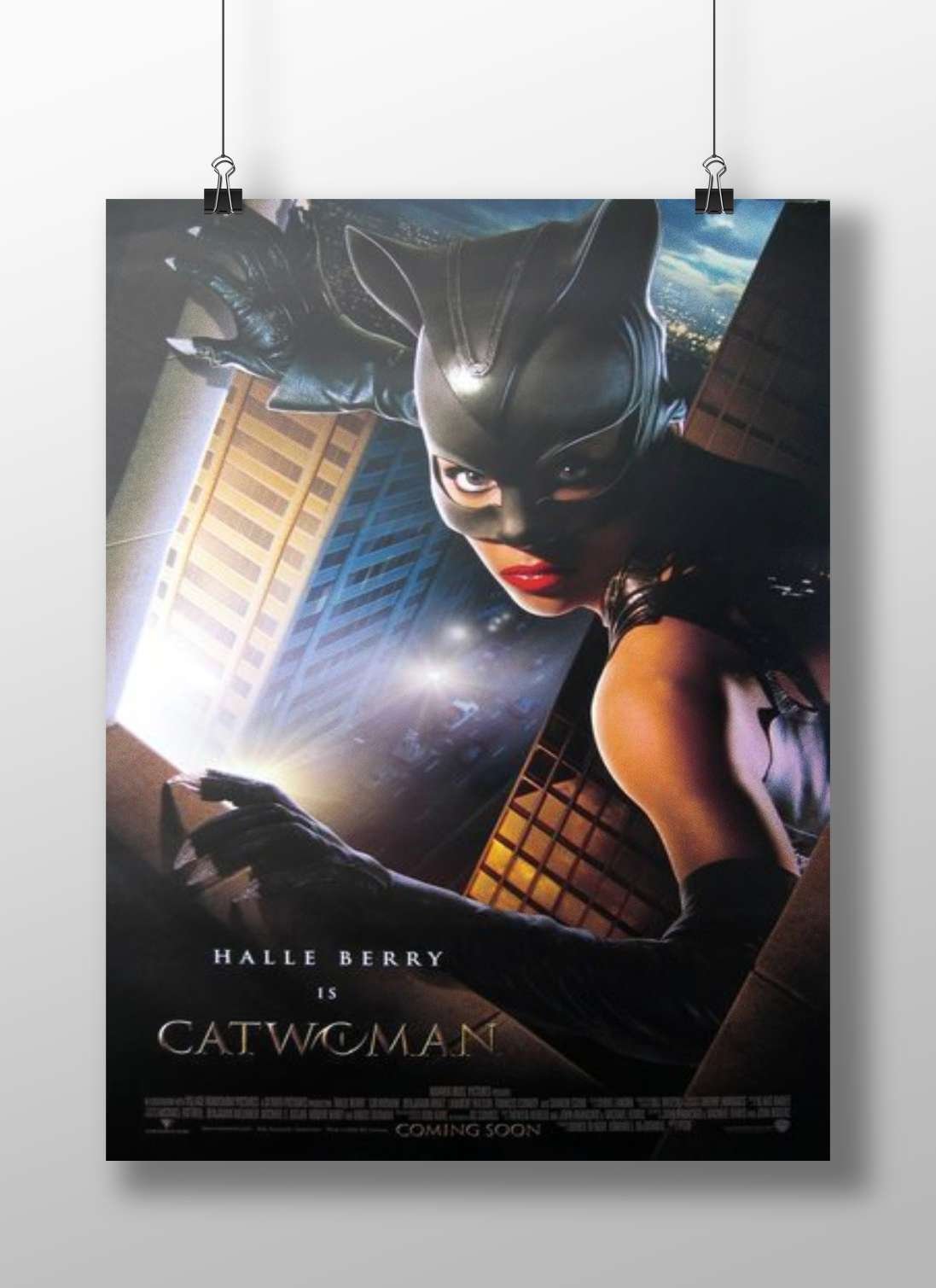 Halle Berry as Catwoman (DC Comics franchise) Catwoman - Noir Glamour Poster